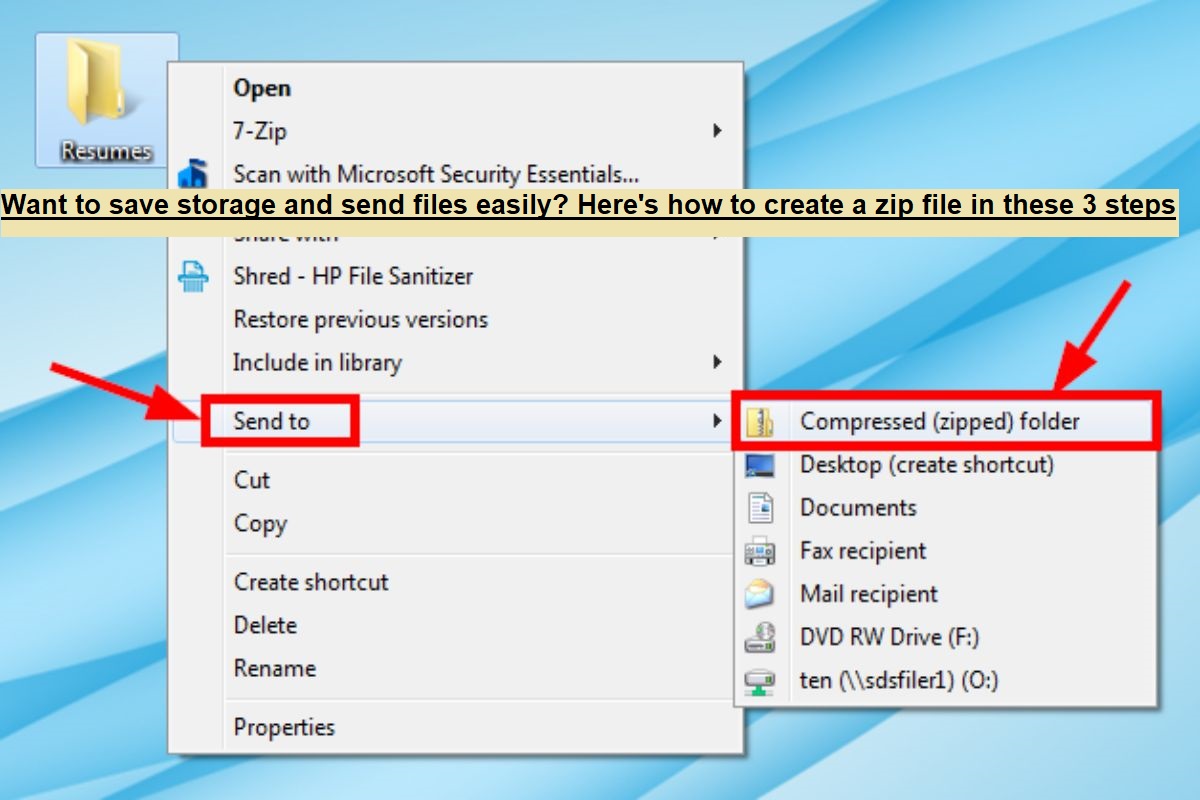 Want to save storage and send files easily? Here's how to create a zip file in these 3 steps