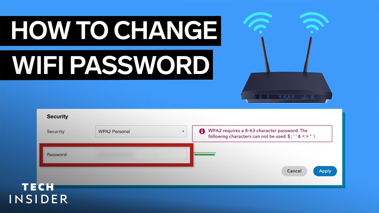 How to change your Wi-Fi password – Easy Steps
