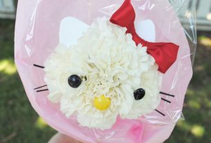 How trendy items can get on the hello kitty bouquet