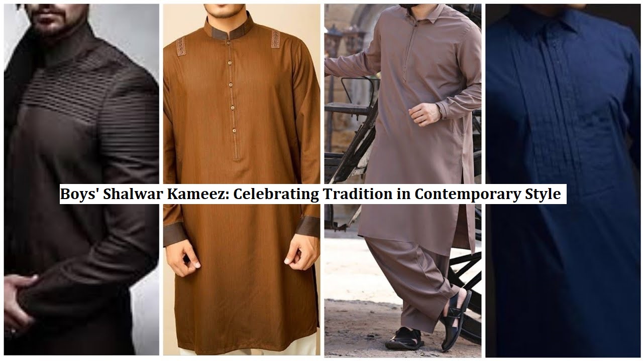 Boys' Shalwar Kameez: Celebrating Tradition in Contemporary Style