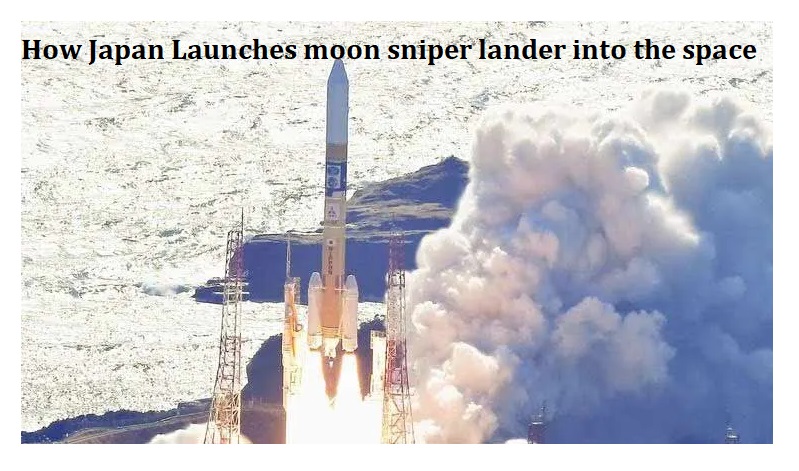 How Japan Launches moon sniper lander into the space